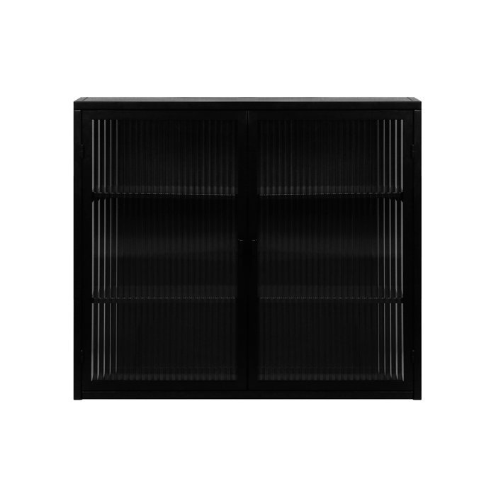 Hokku Designs Greory Tempered Glass Wall Bathroom Wall Mounted Glass Wall